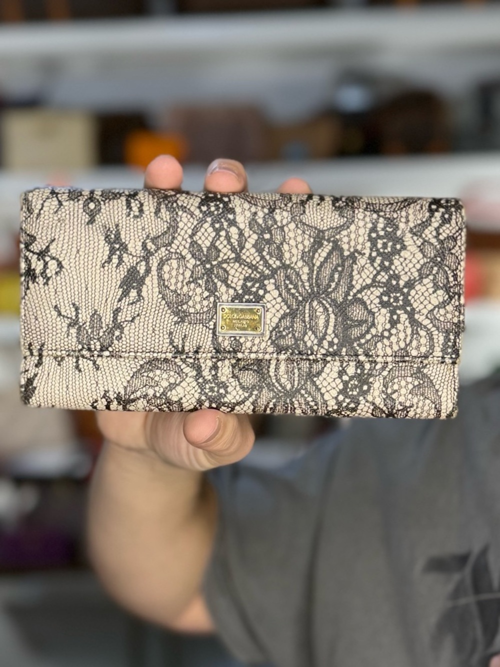 DOLCE&GABBANA LONG WALLET